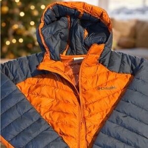 NWT Columbia Omni-Heat Hooded Hybrid Jacket Men’s XL Lightweight Insulated